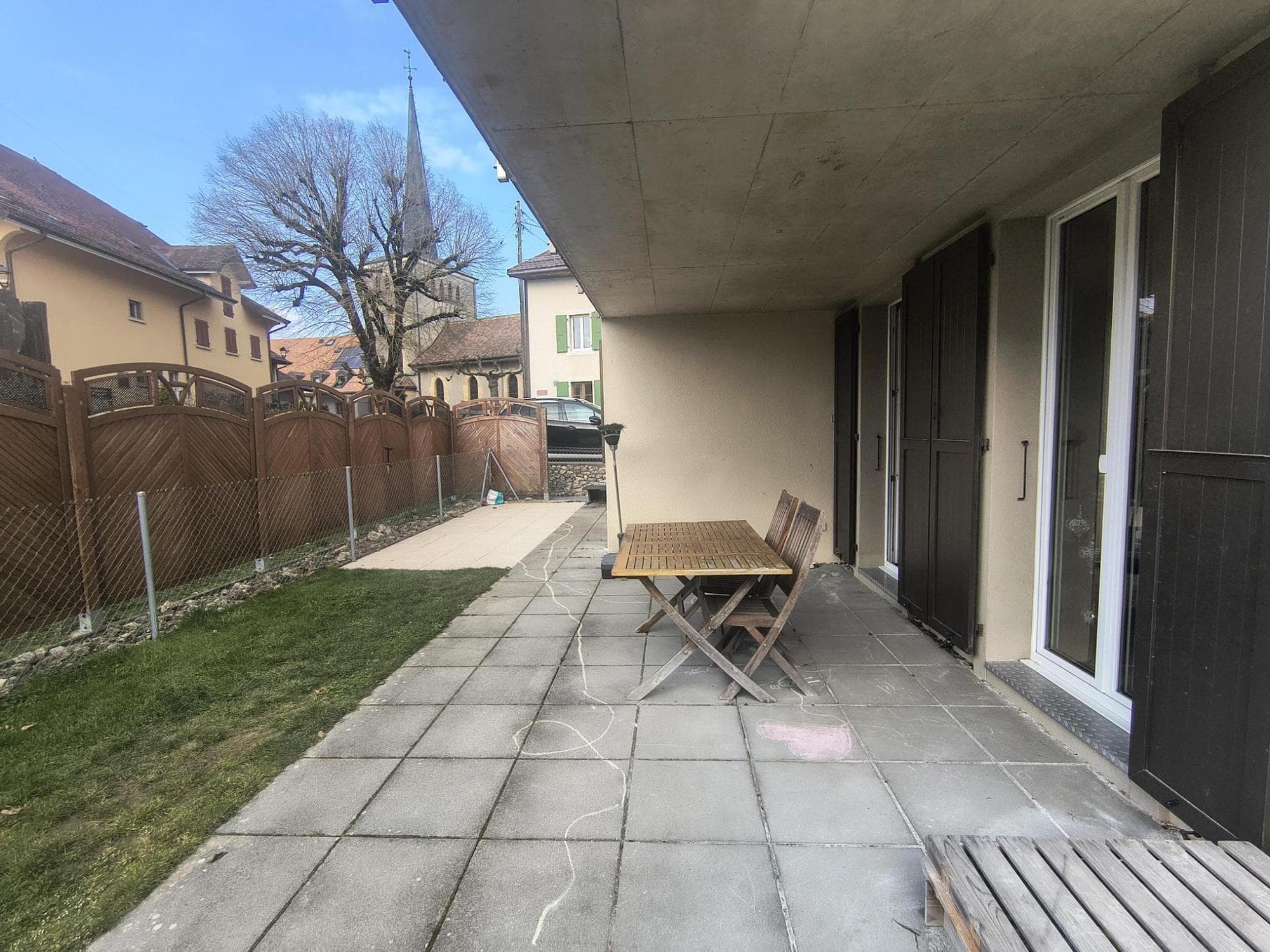 Appartement de 4 pièces avec jardin