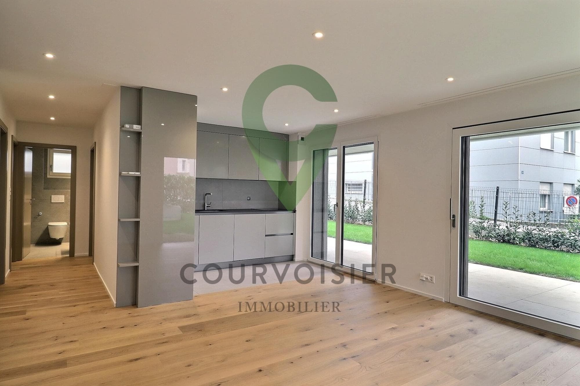 Appartement neuf de 3,5 pièces avec jardin à Pully