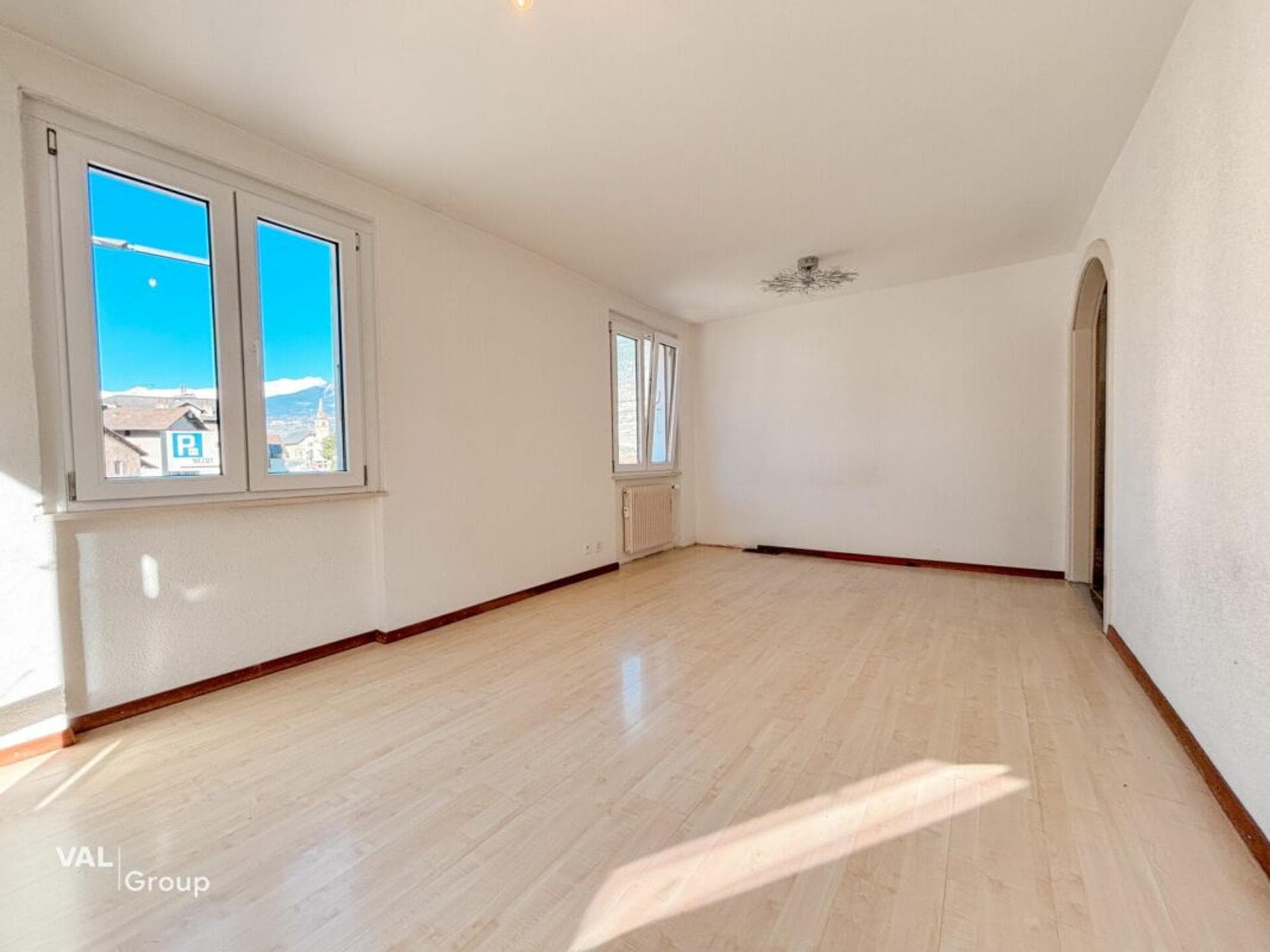 3.5 pièces au 1er étage au Centre de Grône