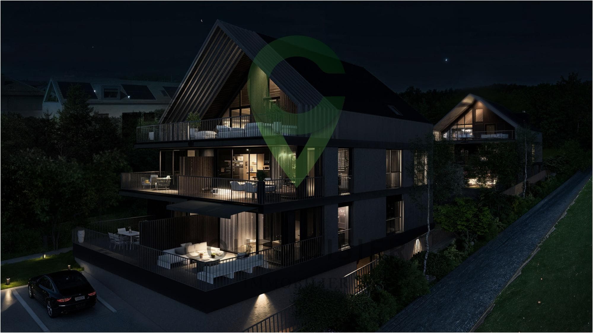 Lot A2 - Appartement au rez-de-chaussée avec grande terrasse à Rolle