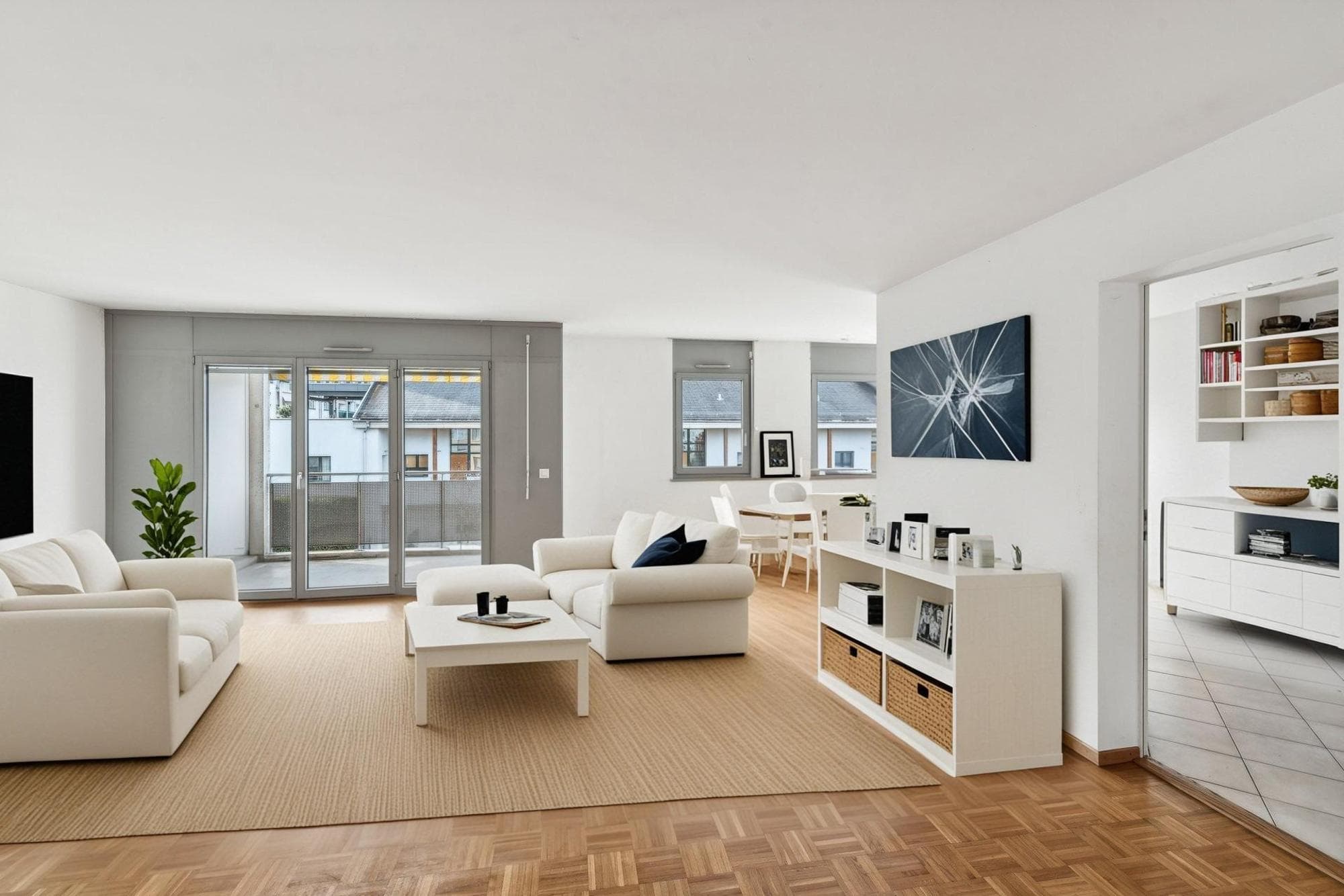 Exclusivité : Appartement traversant en plein coeur de Meyrin-Village