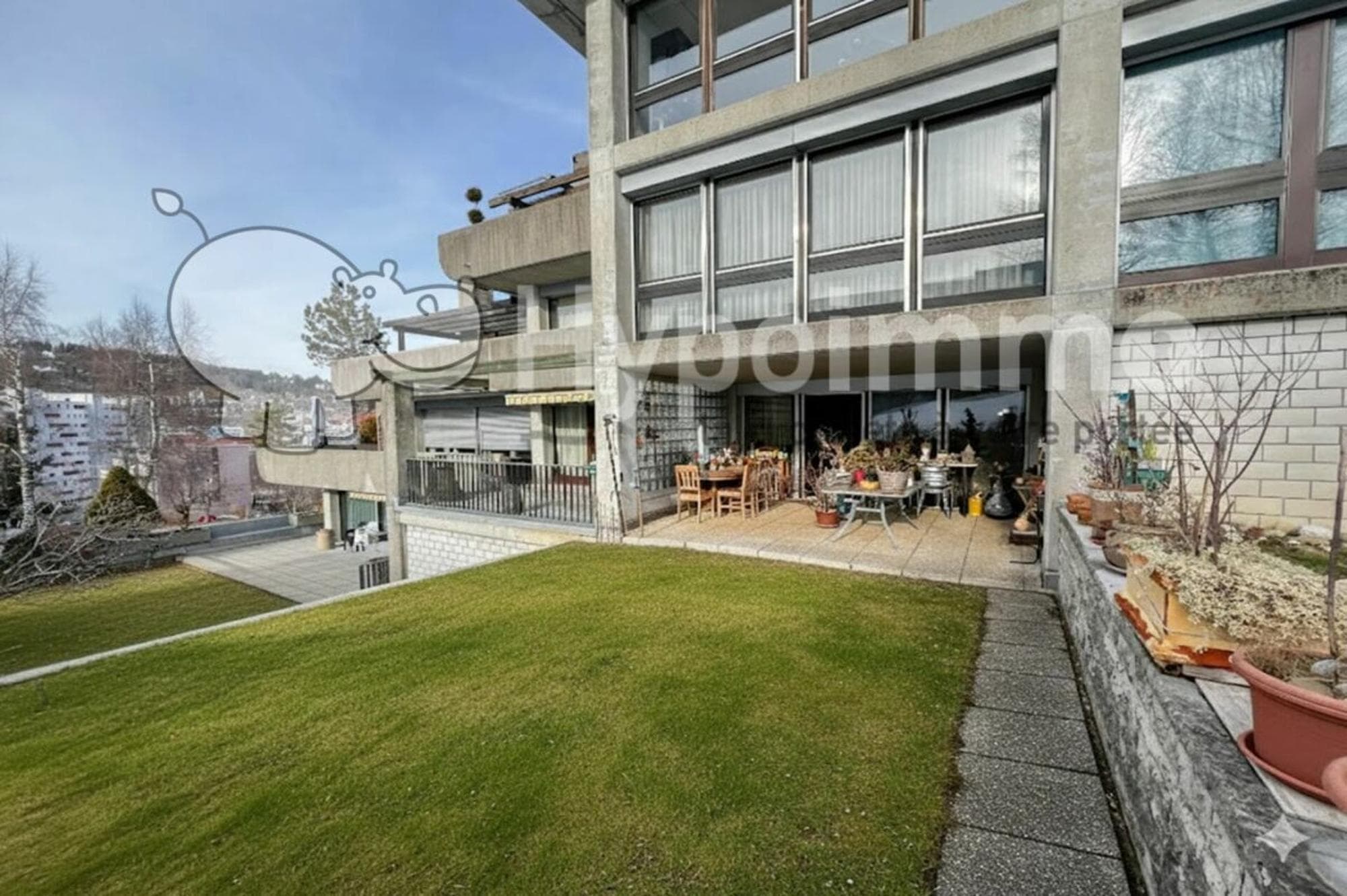 2.5 pièces en terrasse avec belle luminosité - Vente en viager