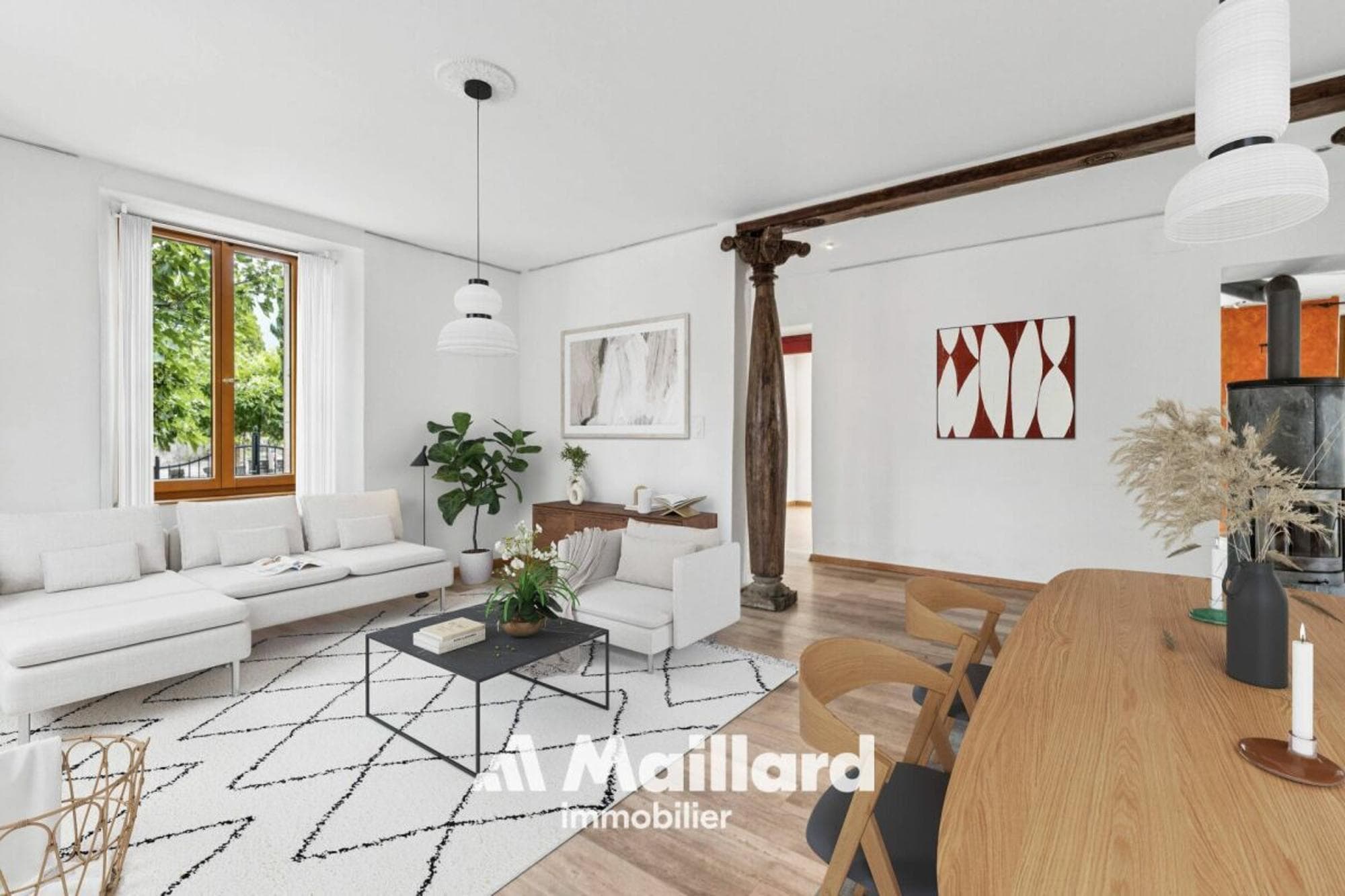 Collombey-Muraz - Maison du XXe siècle entièrement rénovée