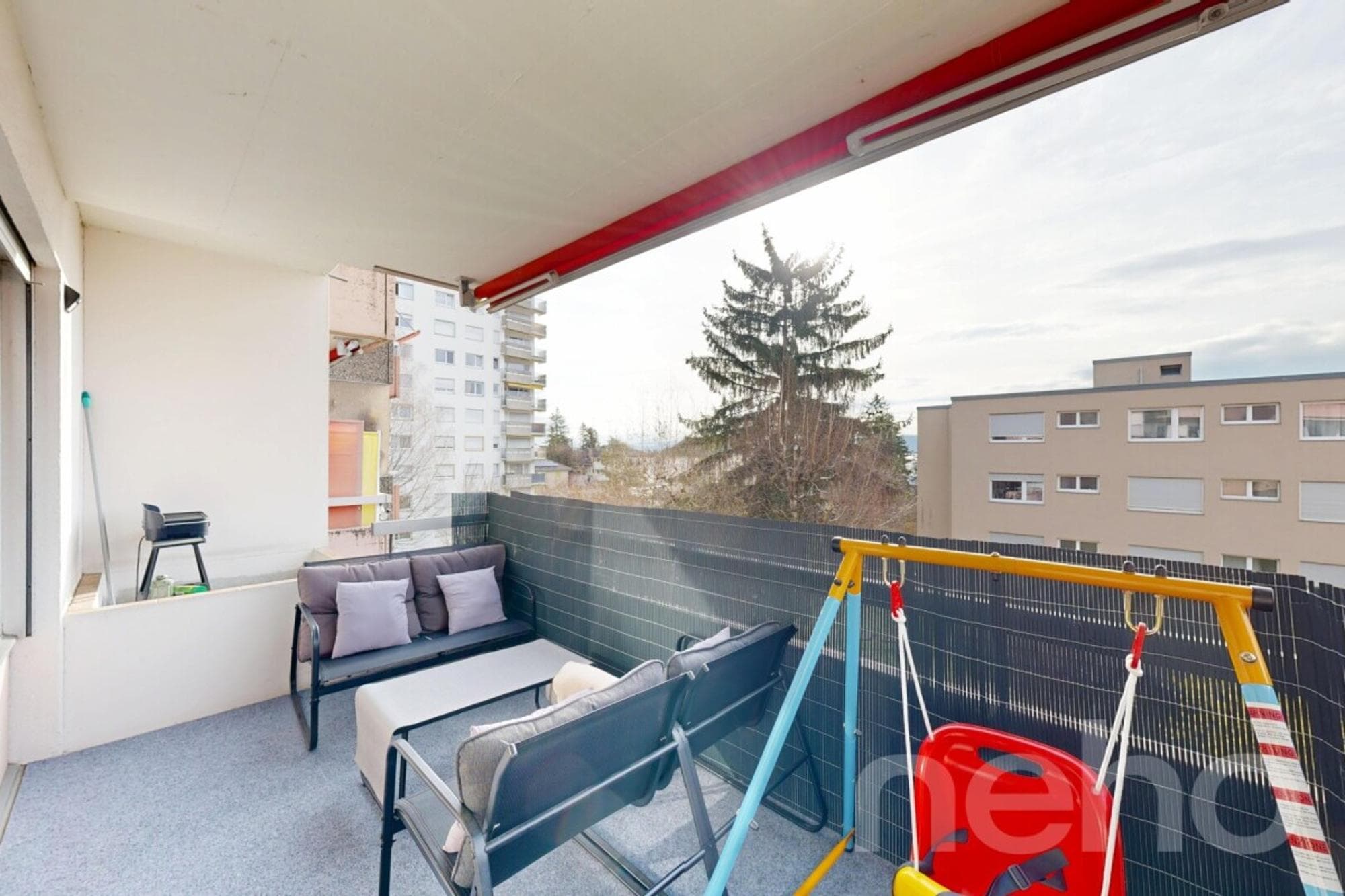 Appartement 2.5 pièces de 61m² orienté plein sud