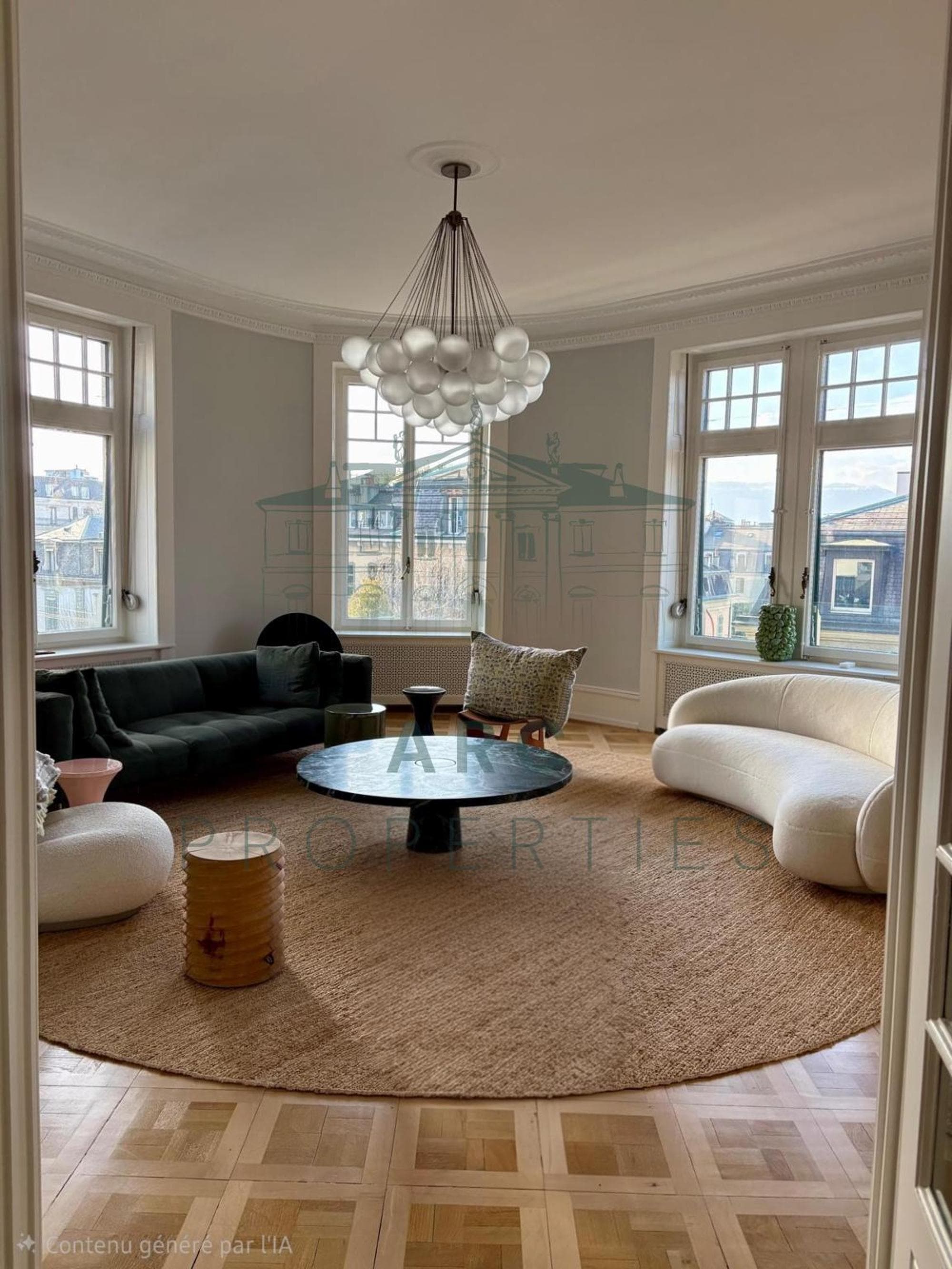 VIEILLE VILLE - SUPERBE APPARTEMENT HAUSSMANNIEN AVEC VUE DÉGAGÉE À DEUX PAS DE L'ÉGLISE RUSSE