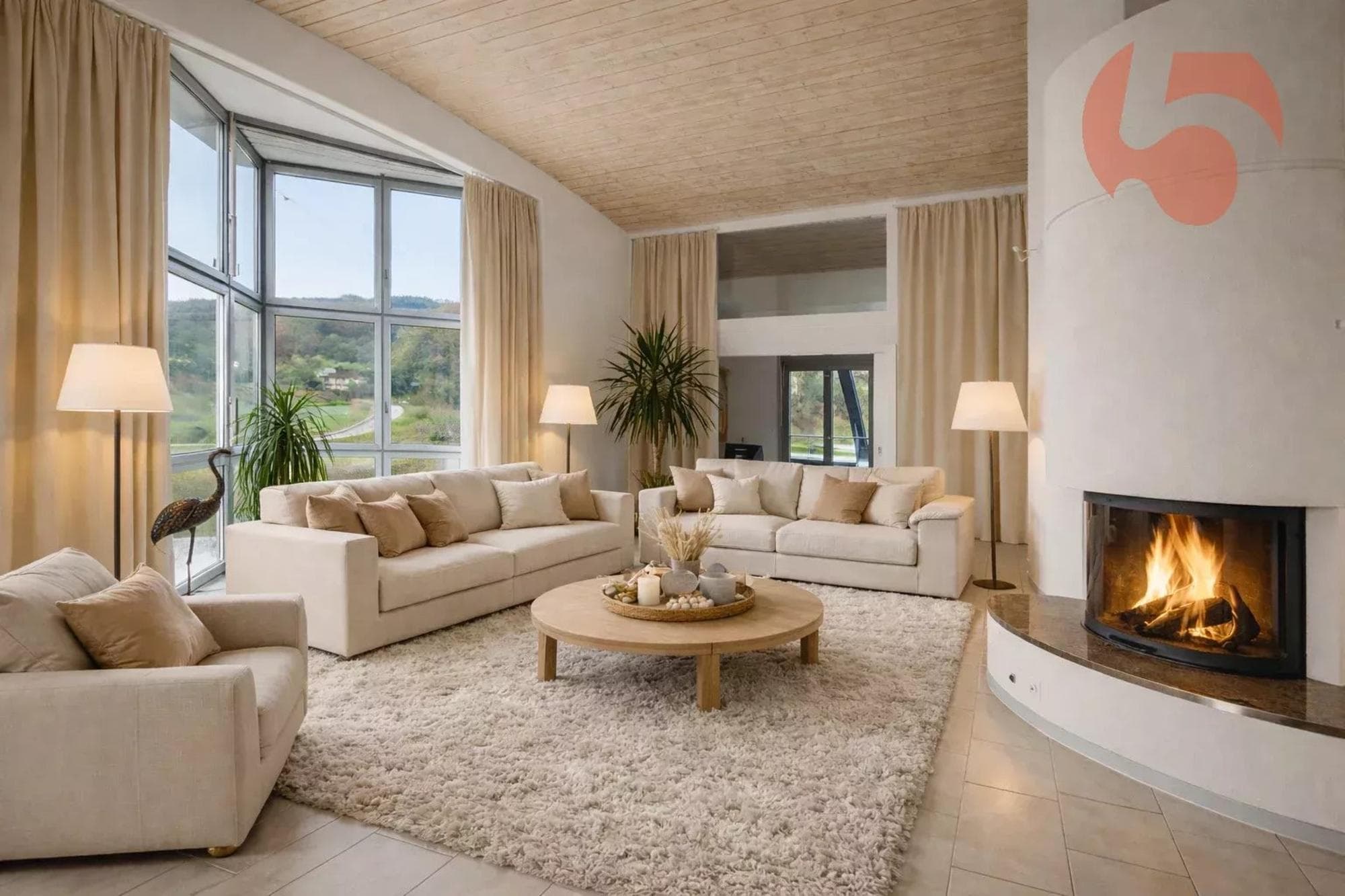 Attique d'exception de 6,5 pièces avec prestations de standing