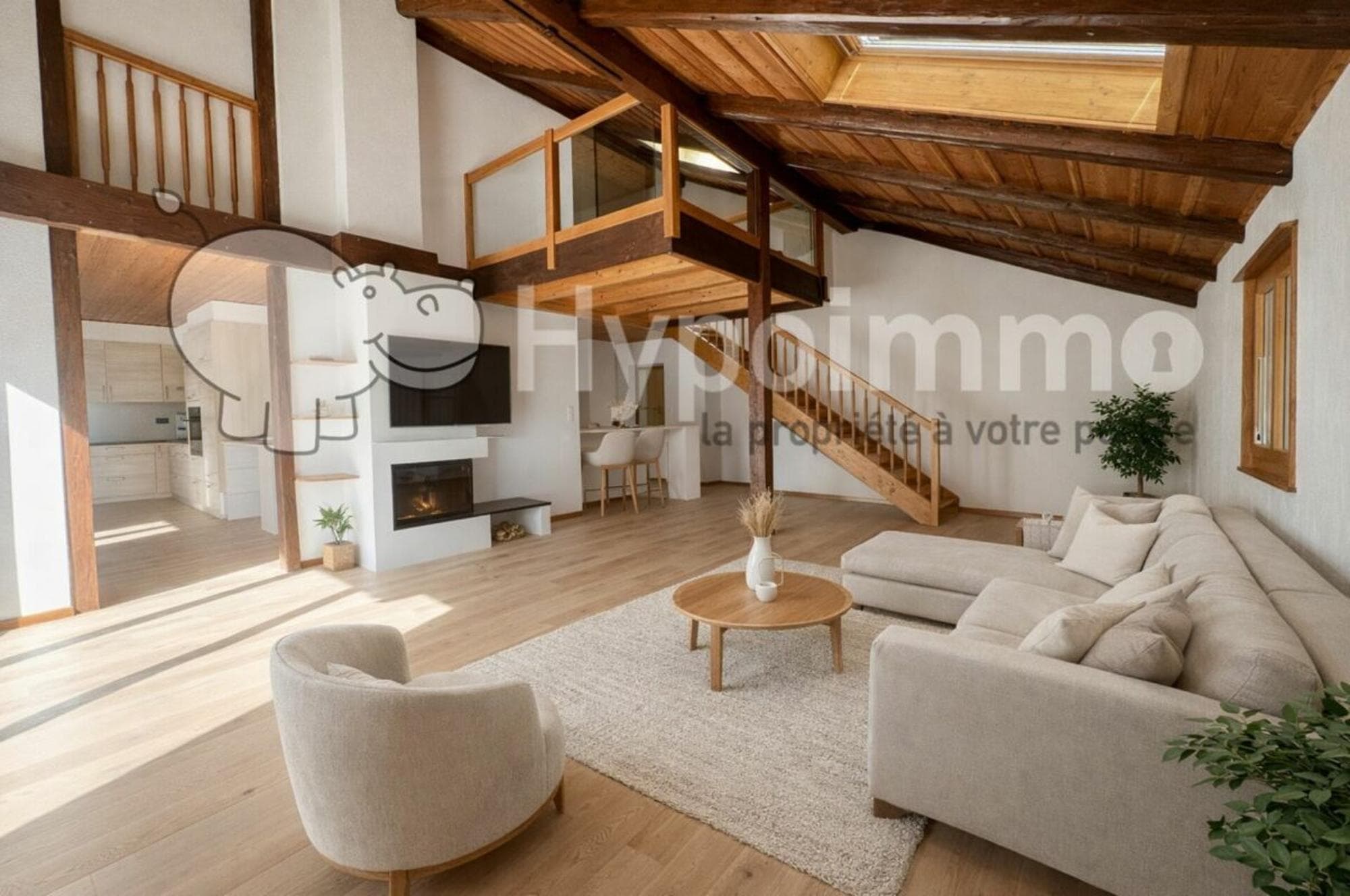 Magnifique duplex de 182 m² avec terrasse et jardin