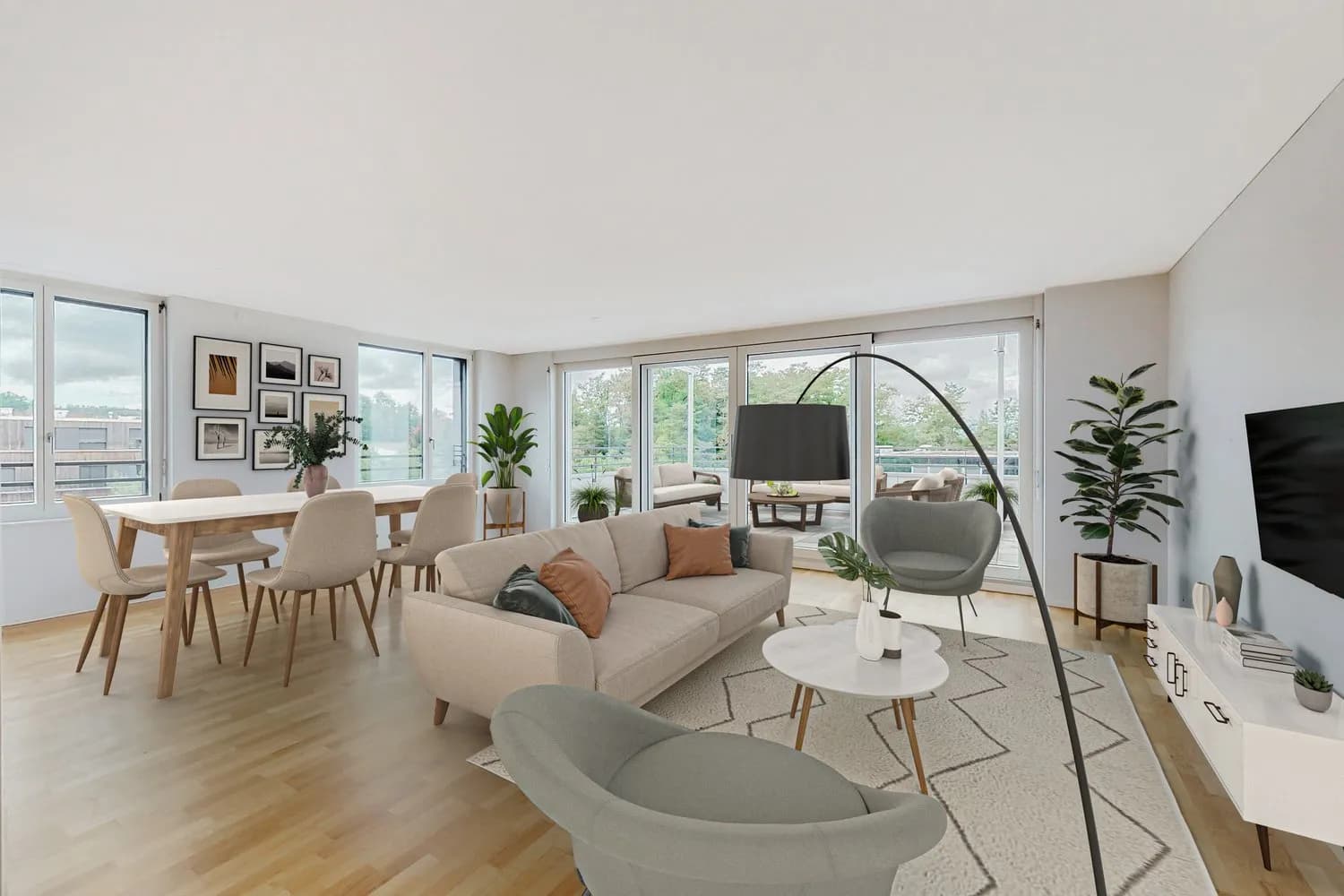 Traumwohnung mit grossem Balkon!