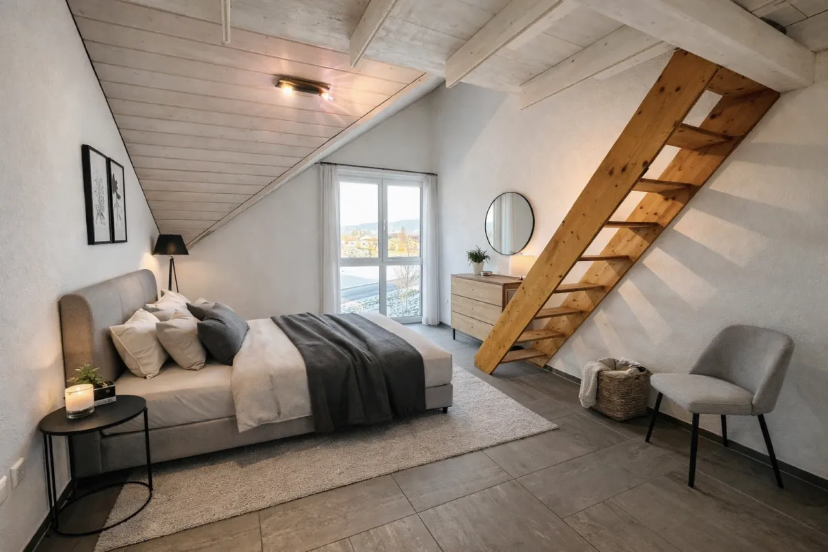 LICHT, RUHE, WEITE UND BERGPANORAMA