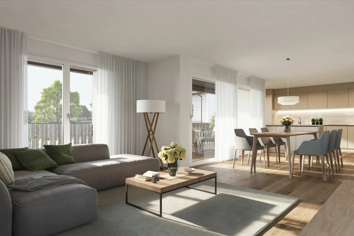 BAUSTART ERFOLGT! «Dorf Ottikon»: Freiraum und Wohnauswahl in einzigartigem Ensemble