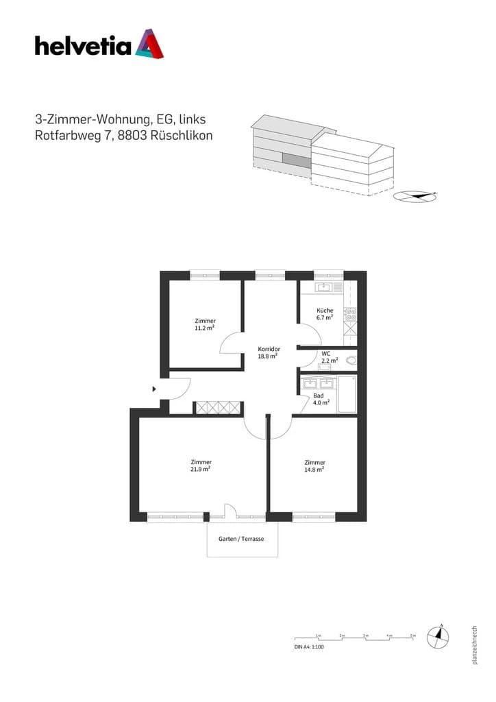 Naturnah Wohnen vor den Toren Zürichs