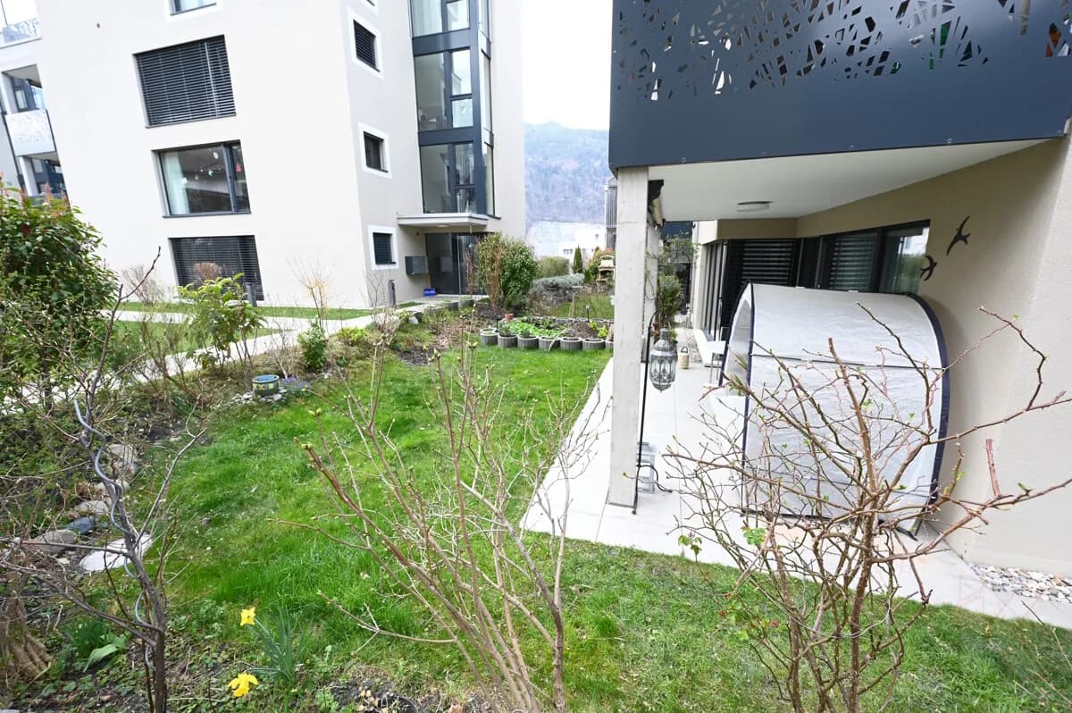 Attraktive 3.5 Zimmer-Gartenwohnung in Trimmis