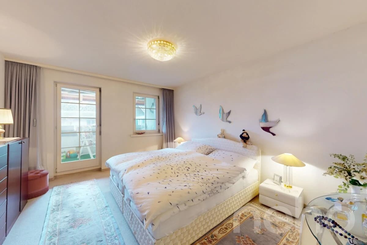 Attraktive, vermietete Wohnung mit viel Platz