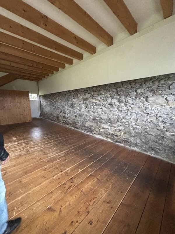 Freistehendes umgebautes Bauernhaus mit Wohn-/Gewerbeteil in der Freihaltezone