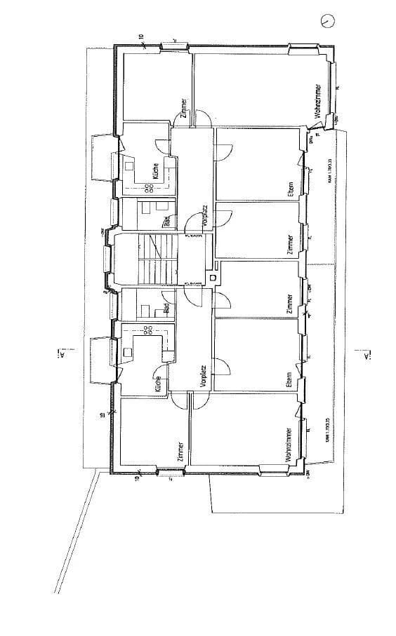 Zentral gelegene 4-Zimmer-Wohnung (82m2)-optional mit grossem Atelier