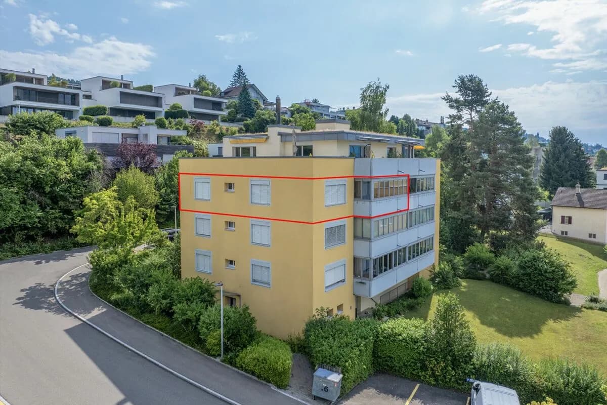 Hübsche 4.5-Zimmer-Wohnung mit toller Seesicht