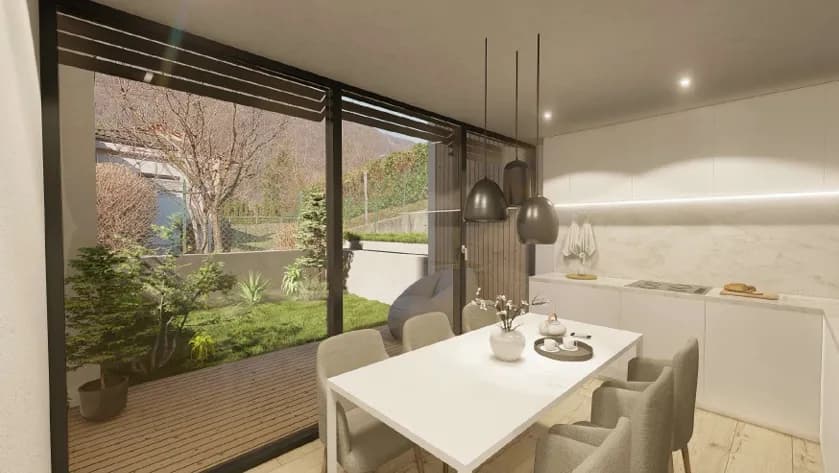 Moderno appartamento duplex di 4 locali ai piedi del Monte Tamaro a Monteceneri Moderne 4-Zimmer-Duplex-Wohnungen am Fusse des Monte Tamaro in Monteceneri