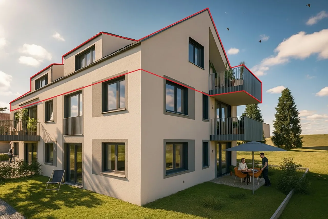 Neubauprojekt Bündtenstrasse mit fünf Wohnungen (Wohnung 5)