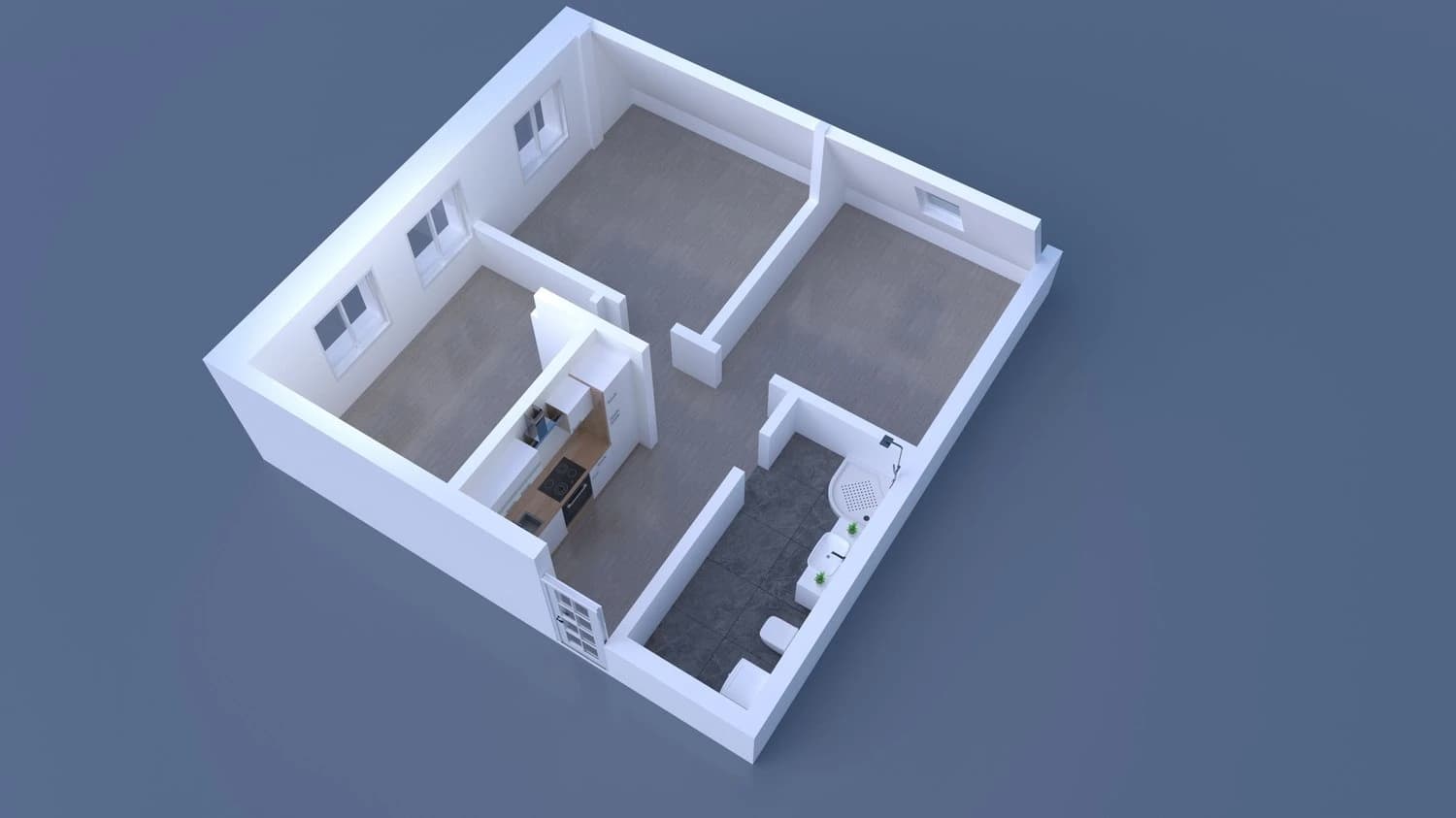 Schöne, kernsanierte, zentral gelegene 3 Zimmerwohnung in Erlinsbach nähe Aarau