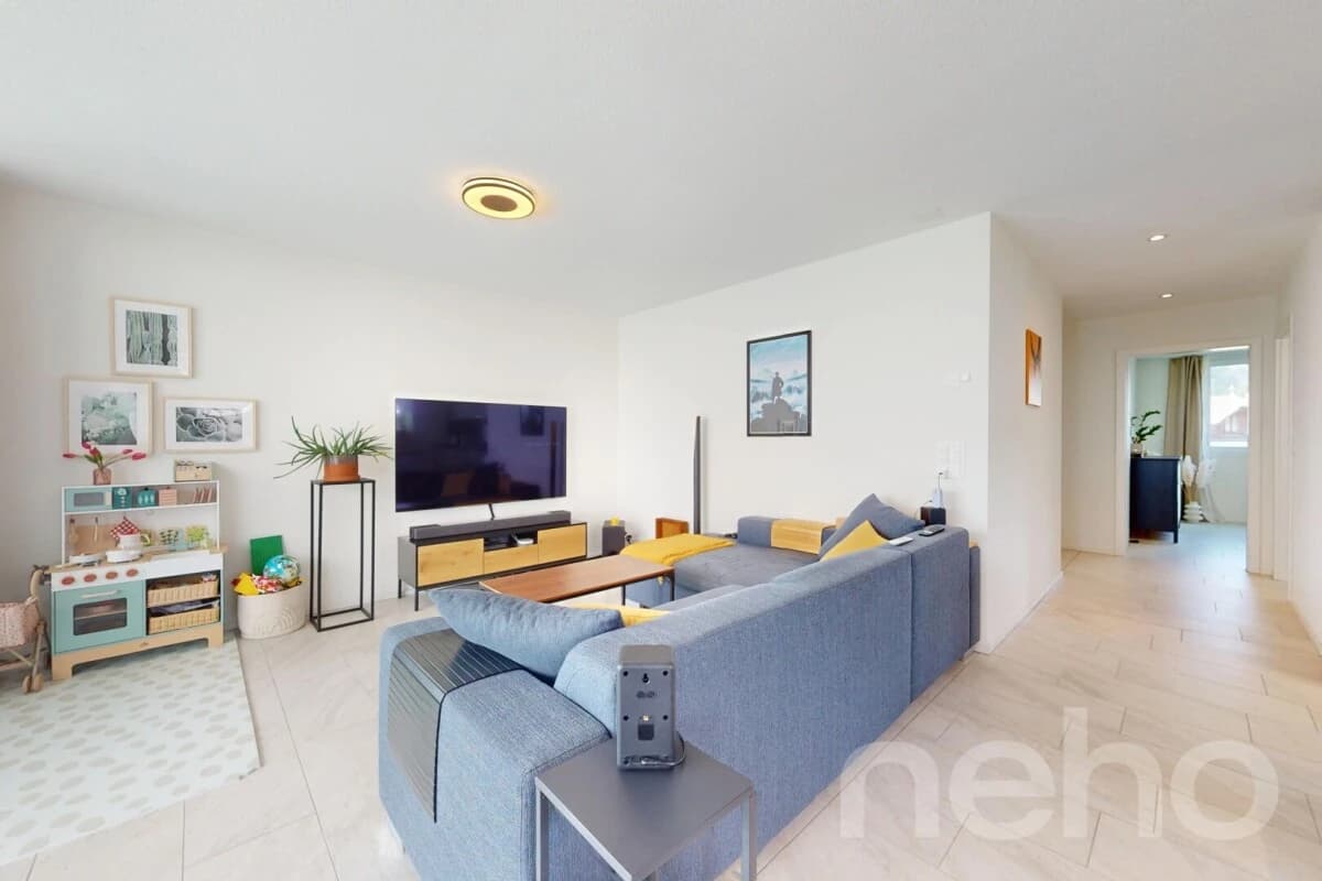 Familienfreundliche Wohnung mit grosser Terrasse in Interlaken