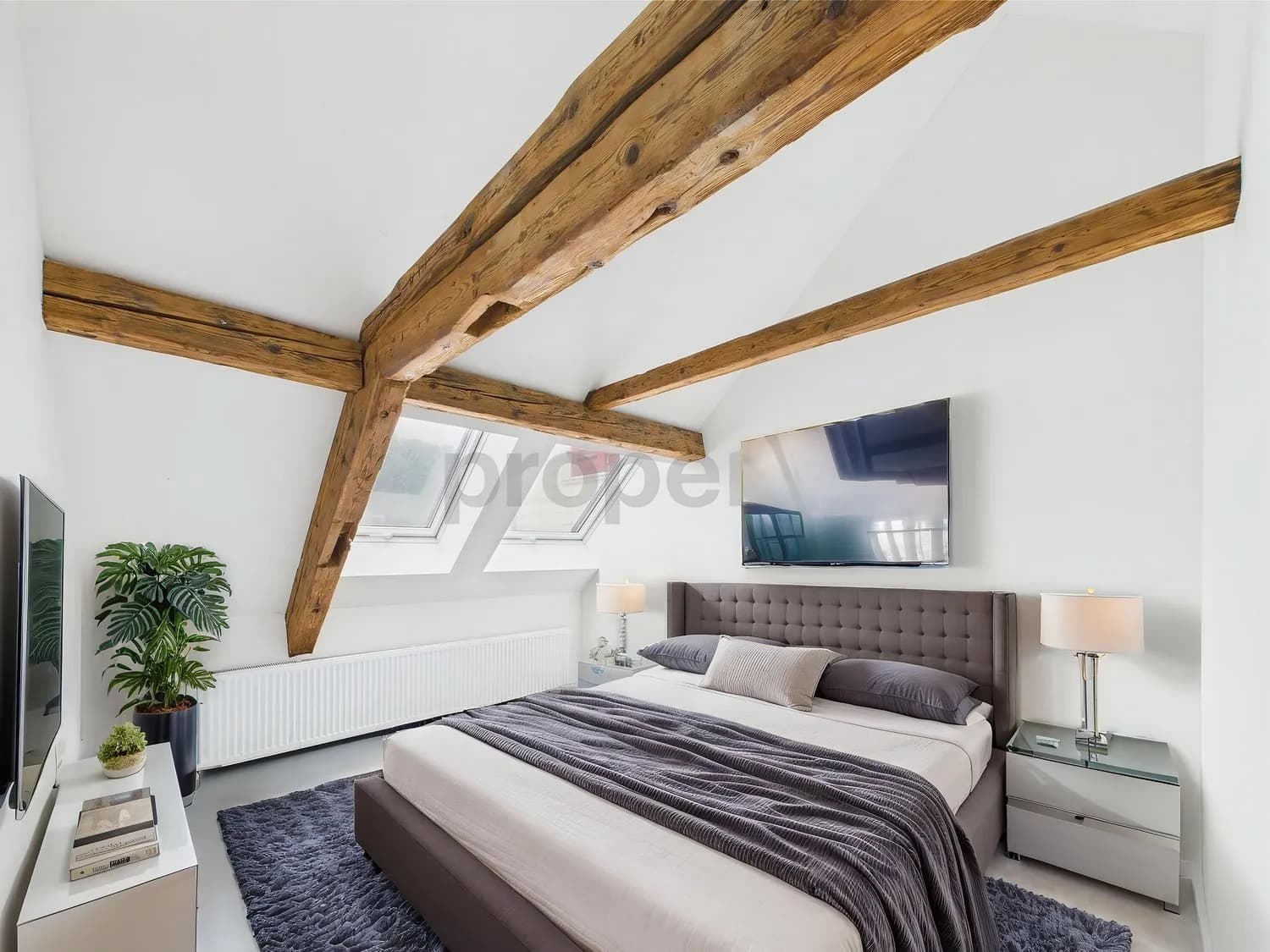 Modernes Loft mit Charme und Aussicht  Wohnen über den Dächern von Lichtensteig