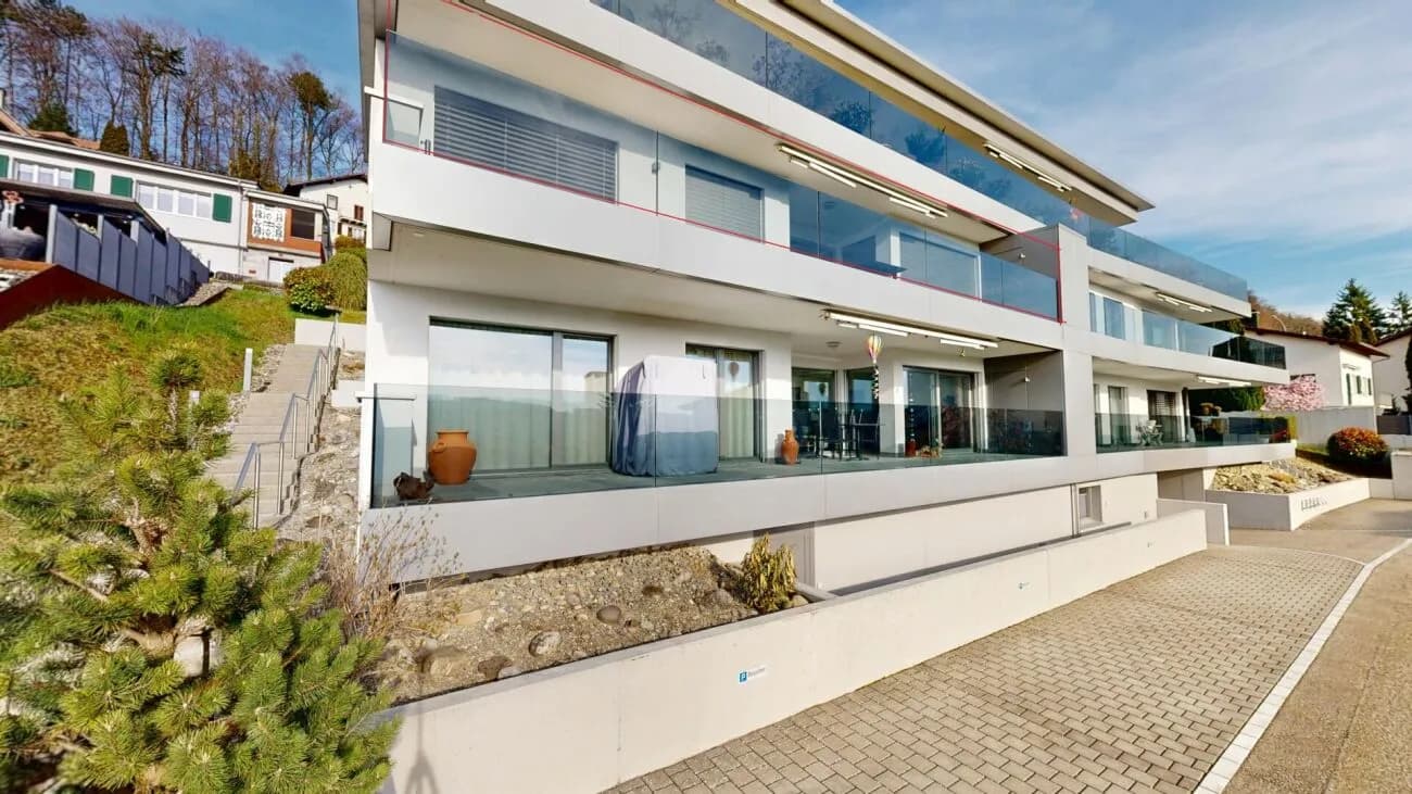 Exklusive Eigentumswohnung mit Weitsicht und Abendsonne