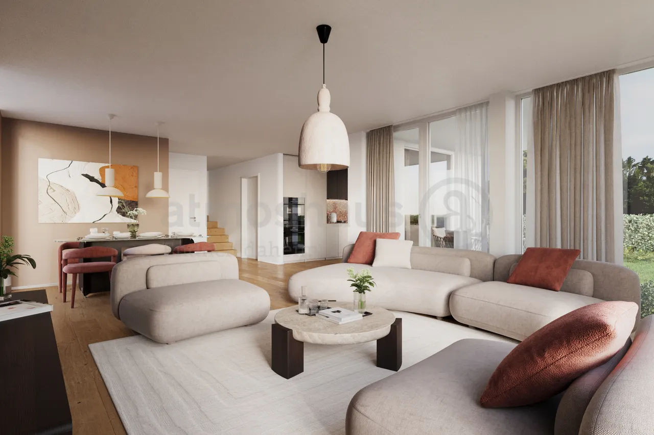 Neubauprojekt in Nottwil: EFH mit Attikaterrasse und Seesicht