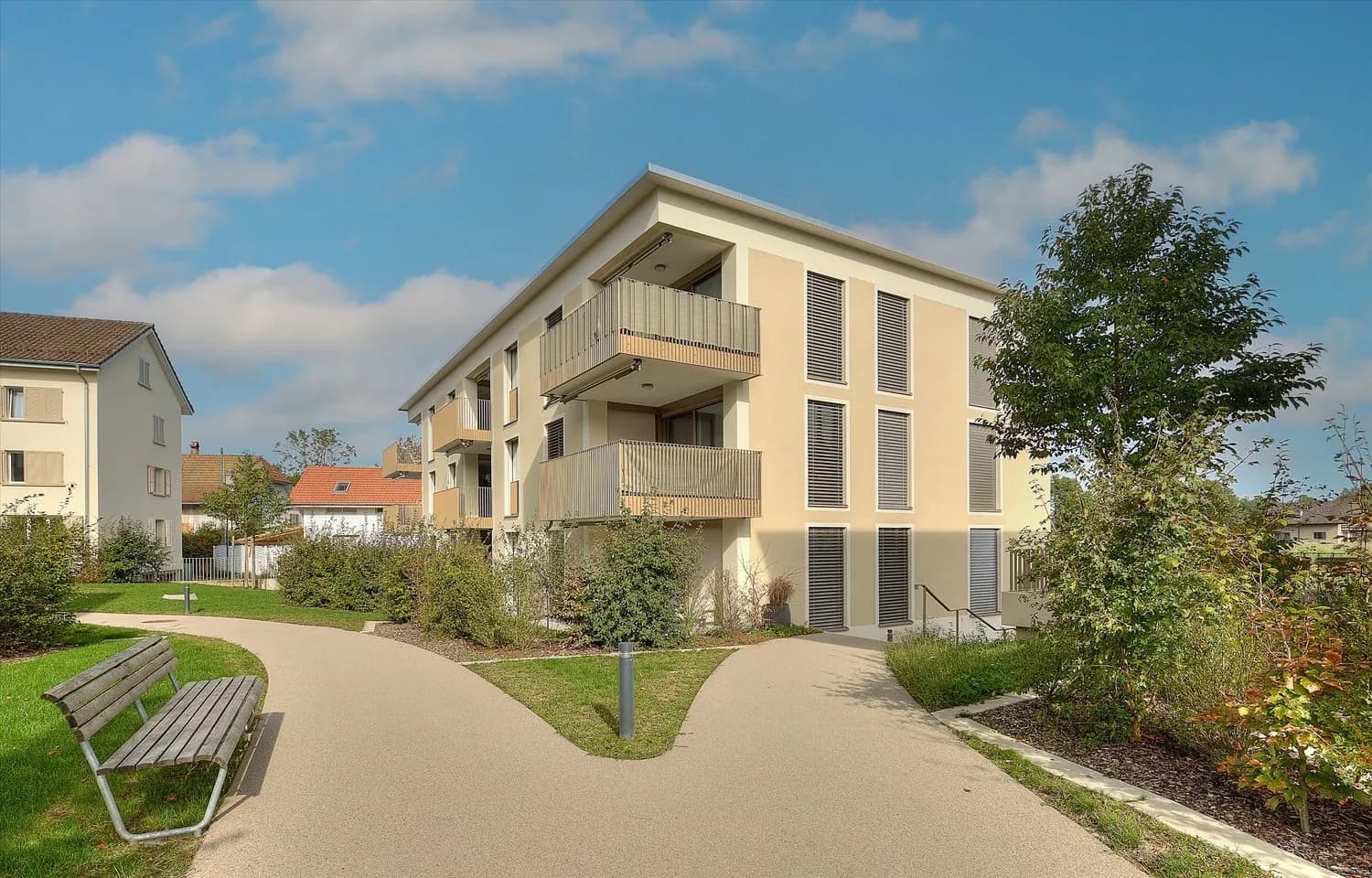 Herrlich ruhige Lage und Sicht ins Grüne