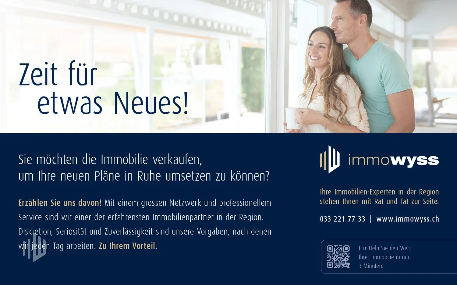 ImmoWyss -  Wohnen zwischen Gartenidylle und Seeufer am Thunersee