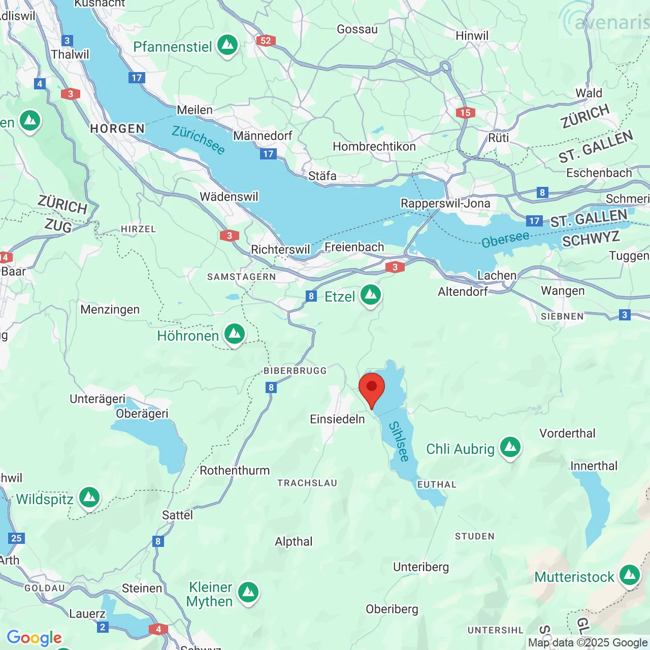 Ihr Wohntraum mit Panoramaausblick am Sihlsee