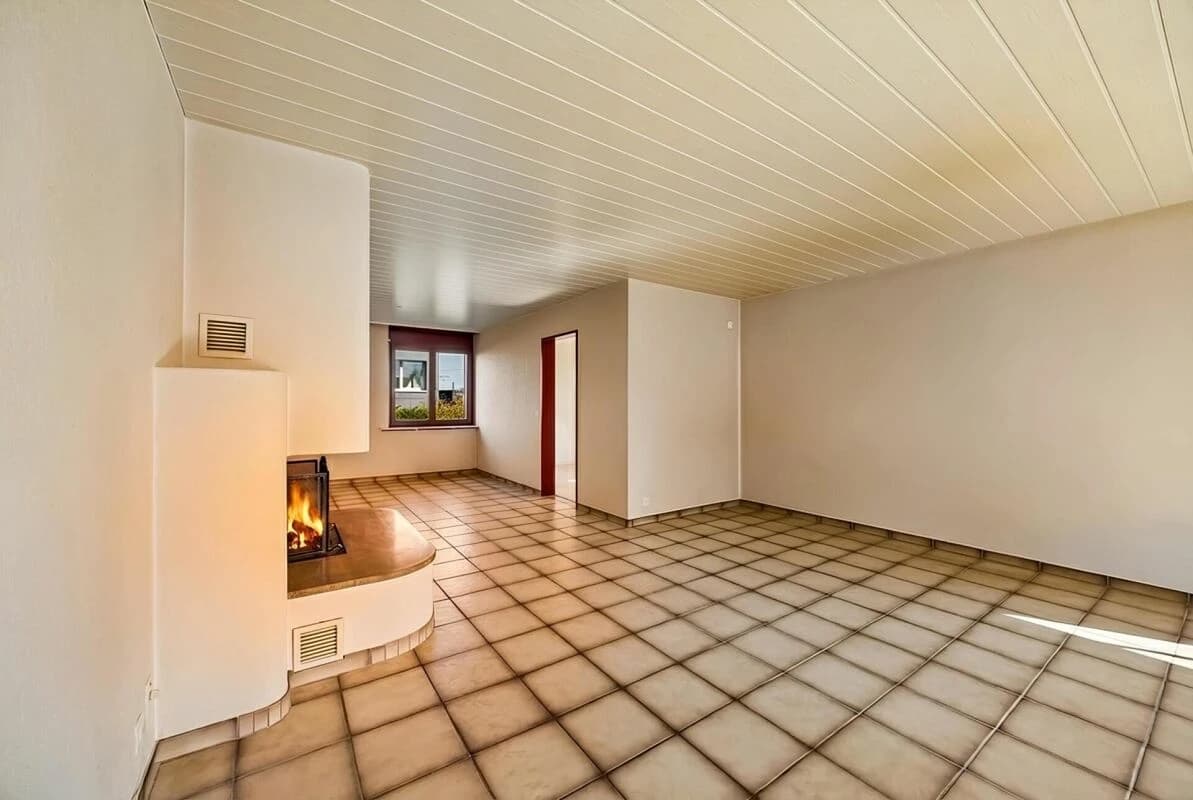 4.5-Zimmer-Wohnung mit Balkon und Cheminée in Seenähe