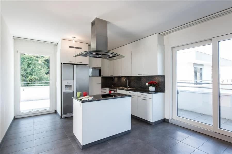 Magnificent duplex penthouse with view over the lake and large terraces