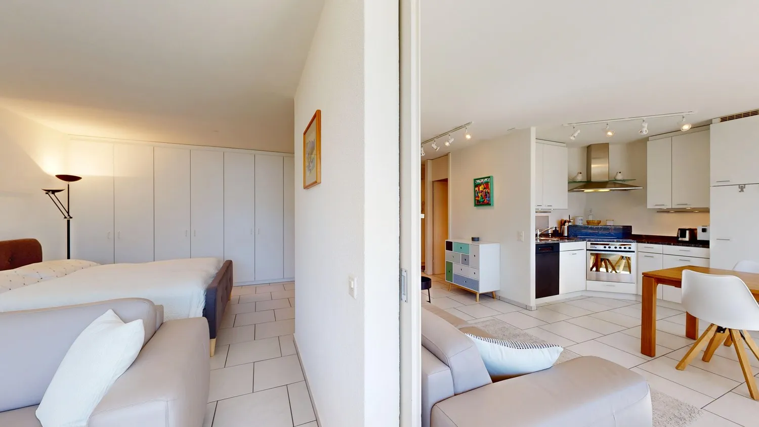 2 ½ Zimmer-Wohnung/Ferien-Wohnung, UG West im Oberhofen am Thunersee!