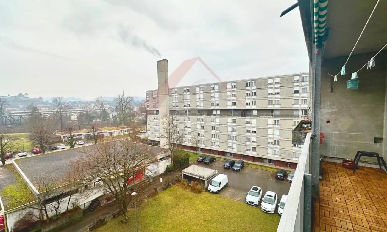 Modern renovierte 3.5-Zimmer-Wohnung im 6. Obergeschoss in 3400 Burgdorf - ruhig, sonnig und mit Lift