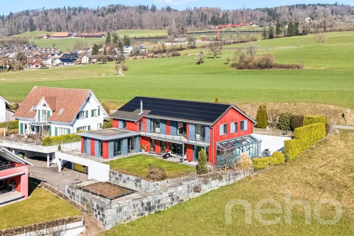Exklusives Einfamilienhaus mit Weitsicht in idyllischer Lage