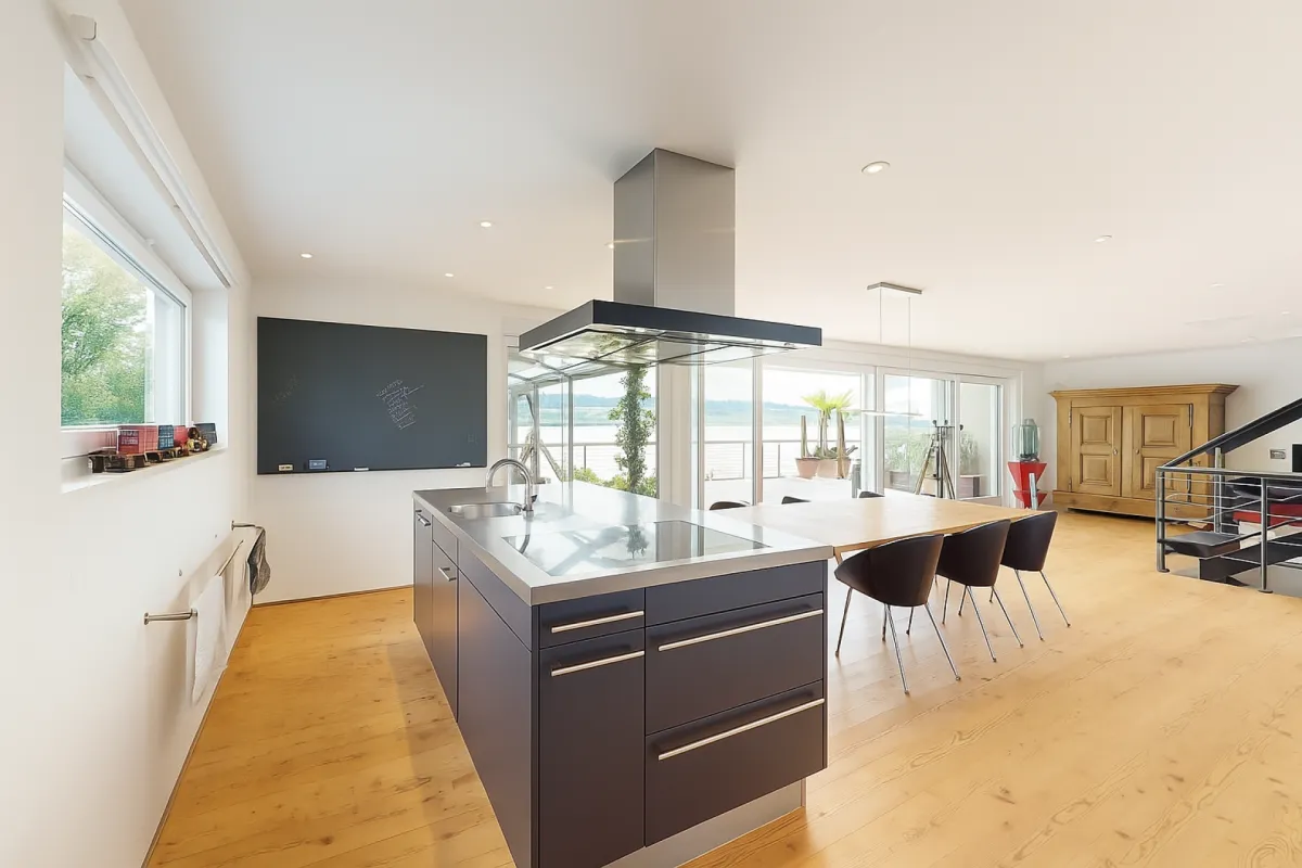 Wohn- und Geschäftshaus: Charmantes Zuhause mit Panoramablick über den Sempachersee