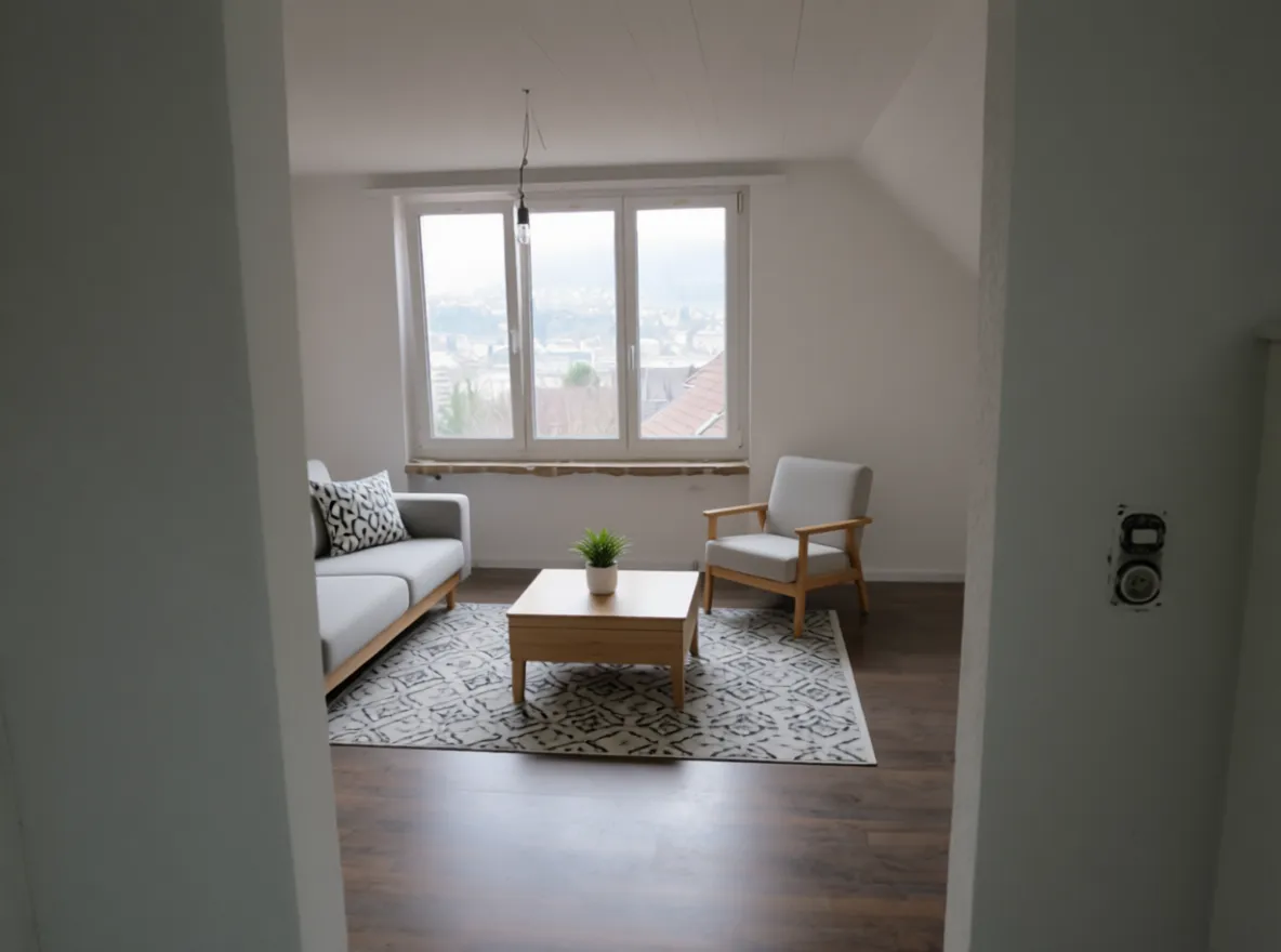 Helle 2-Zimmer-Wohnung mit praktischer Kellerfläche, Füllinsdorf