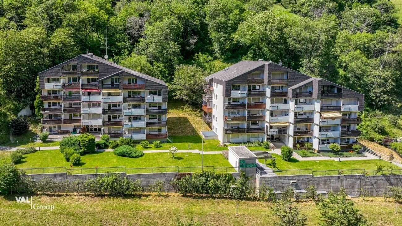 Möbliertes Studio mit Balkon und unverbaubarer Aussicht