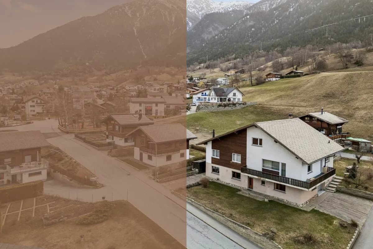 4.5-Zimmer-Gartenwohnung mit Top-Aussicht