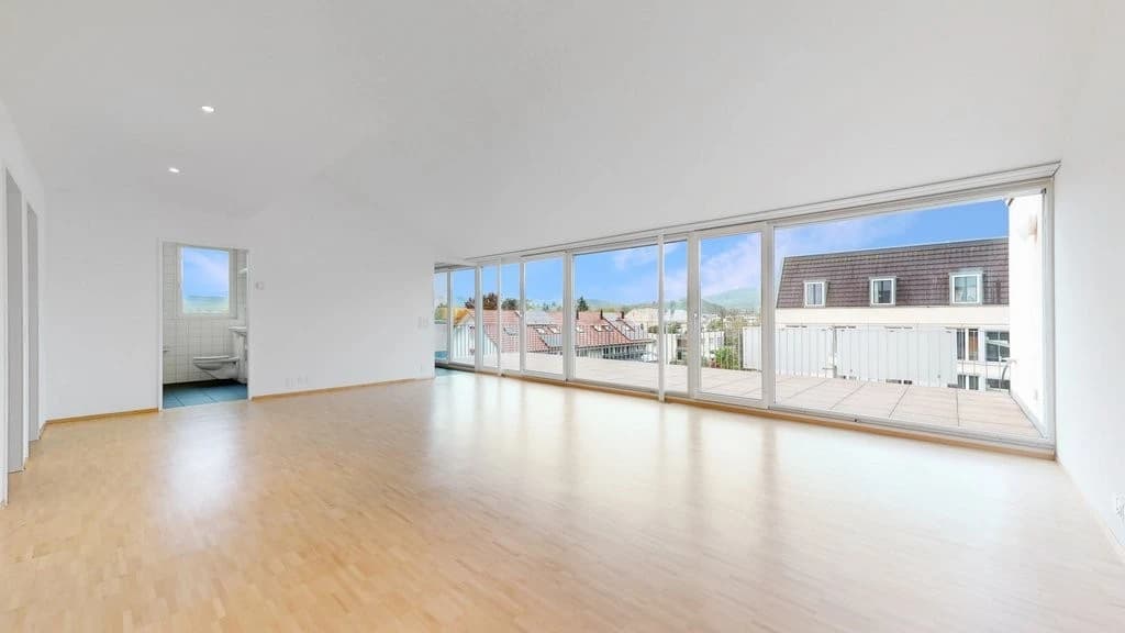 Geniessen Sie die Aussicht auf Ihrer Dachterrasse!