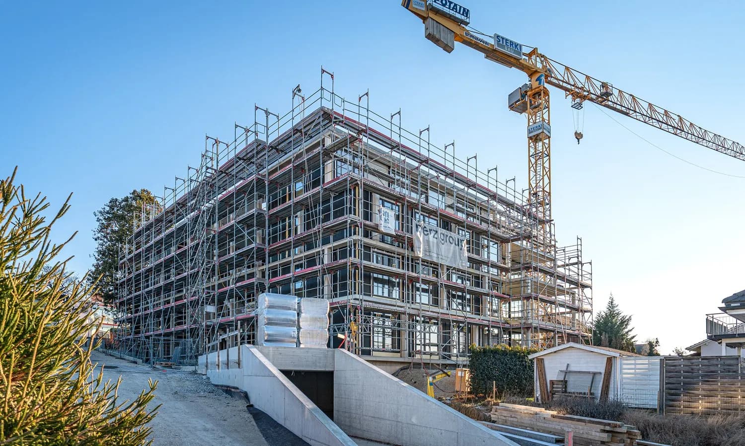 NEUBAU TRIS GEROLFINGEN: TRAUMHAFTE 3,5-ZIMMER-GARTENWOHNUNG