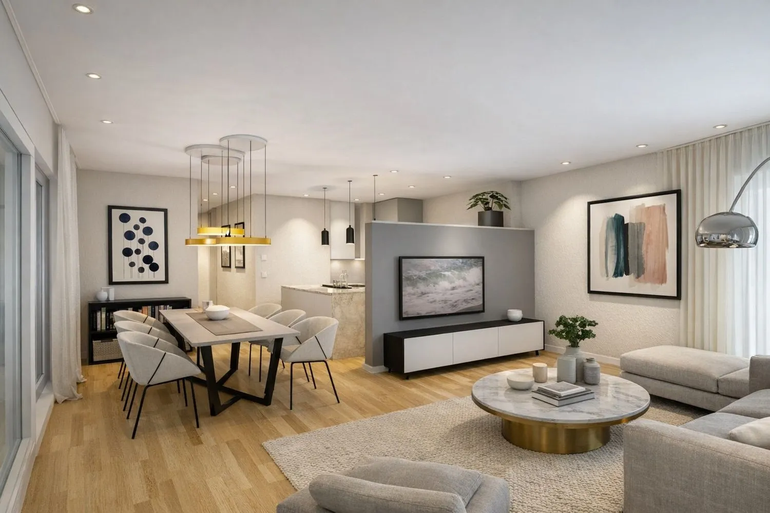 Moderne 4.5-Zimmer-Wohnung mit Balkon in Oberbüren (A4)