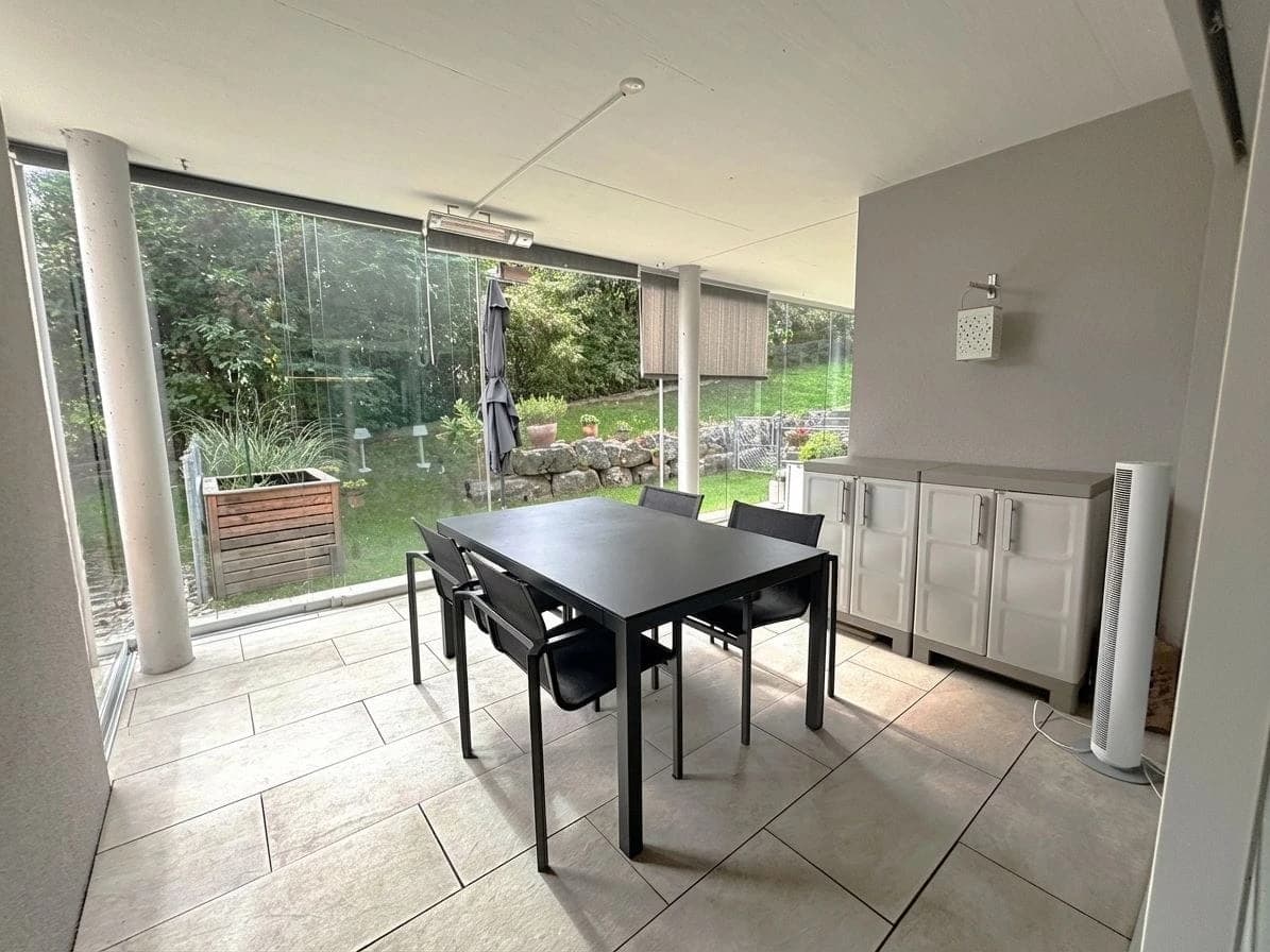 3.5-Zi. Gartenwohnung mit Wintergarten in Wiedlisbach kaufen