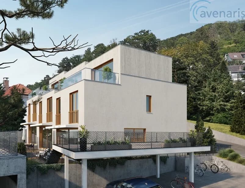 Nur noch ein Haus von drei bewilligten Premium-Reihenhäusern frei