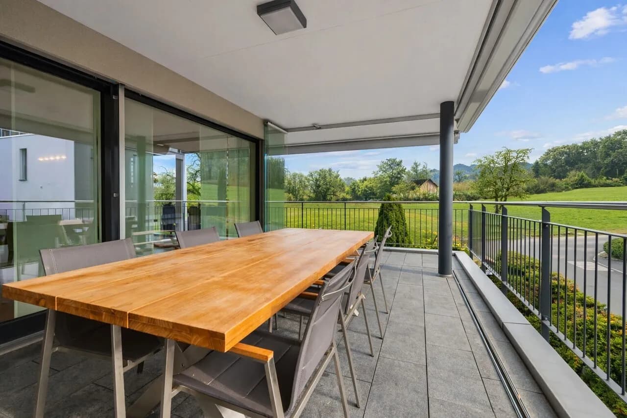 Attraktive 4.5-Zimmerwohnung mit grosser Terrasse und Weitblick