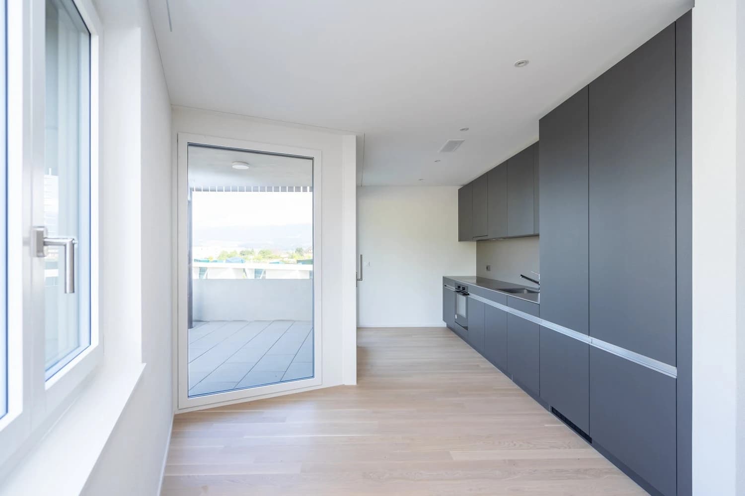 Sommergefühle in Ihrer neuen Wohnung - inmitten von Grün.