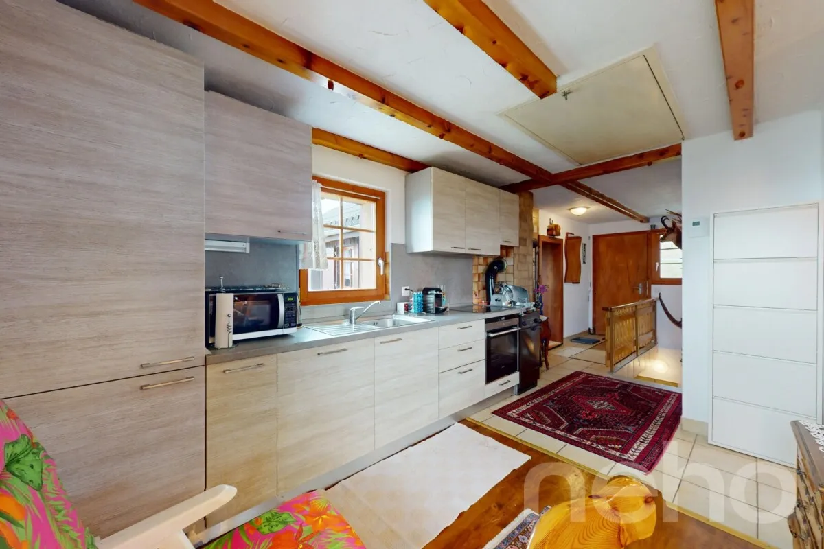 Superbe Chalet avec Terrain à Unterbäch (VS)