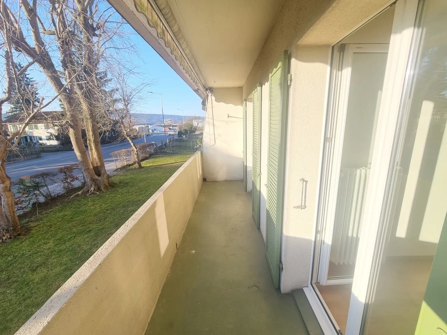 Helle, geräumige Wohnung im Grünen