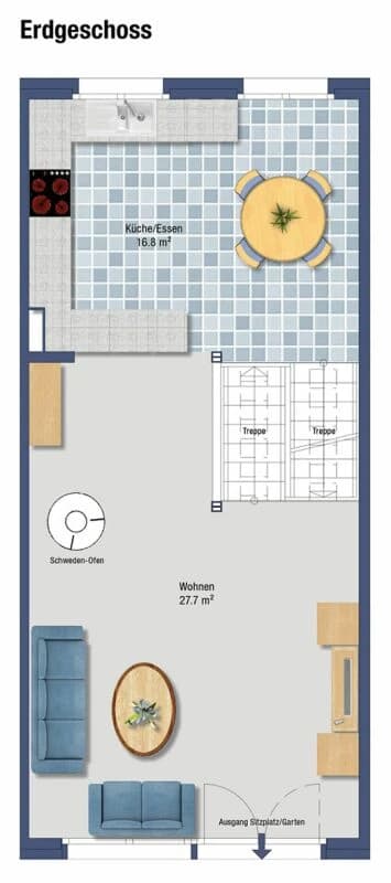 5.5-Zi. Reihenhaus an ruhiger und kinderfreundlicher Lage