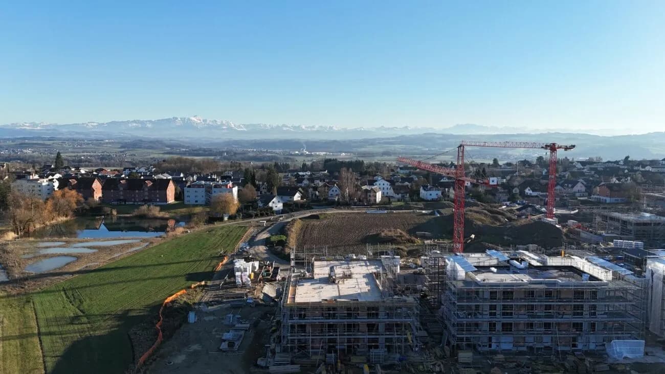 Gehoben Wohnen mit Sicht über den grossen Park des Ziegelei-Quartiers (E 1.2)
